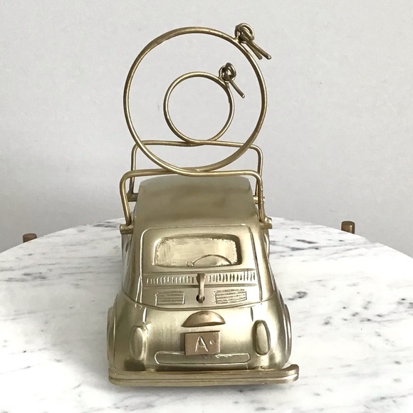 Anthropologie Car Wine Bottle Holder New In Box Rare - Picture 9 of 12